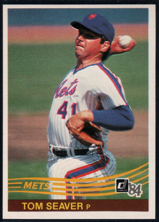 1984 Donruss #116 Tom Seaver VG New York Mets 