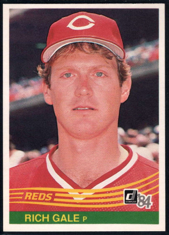 1984 Donruss #140 Rich Gale VG Cincinnati Reds 