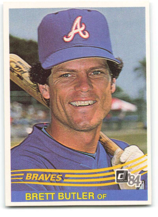 1984 Donruss #141 Brett Butler VG Atlanta Braves 