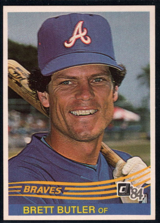 1984 Donruss #141 Brett Butler VG Atlanta Braves 