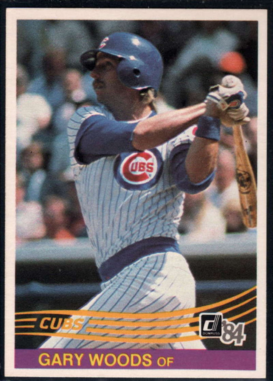 1984 Donruss #144 Gary Woods VG Chicago Cubs 