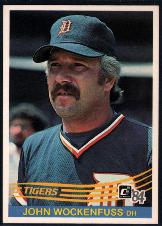 1984 Donruss #150 John Wockenfuss VG Detroit Tigers 