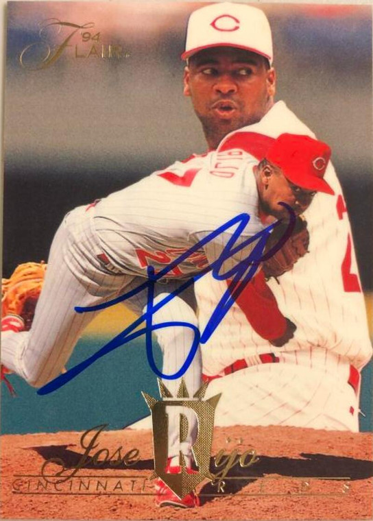 Jose Rijo Autographed 1994 Flair #148