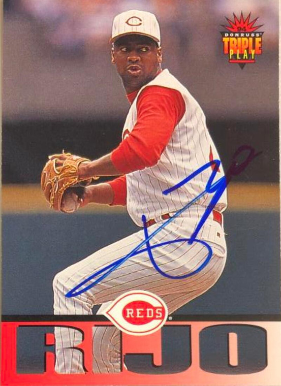 Jose Rijo Autographed 1994 Triple Play #218