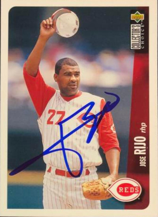 Jose Rijo Autographed 1996 Collector's Choice #113