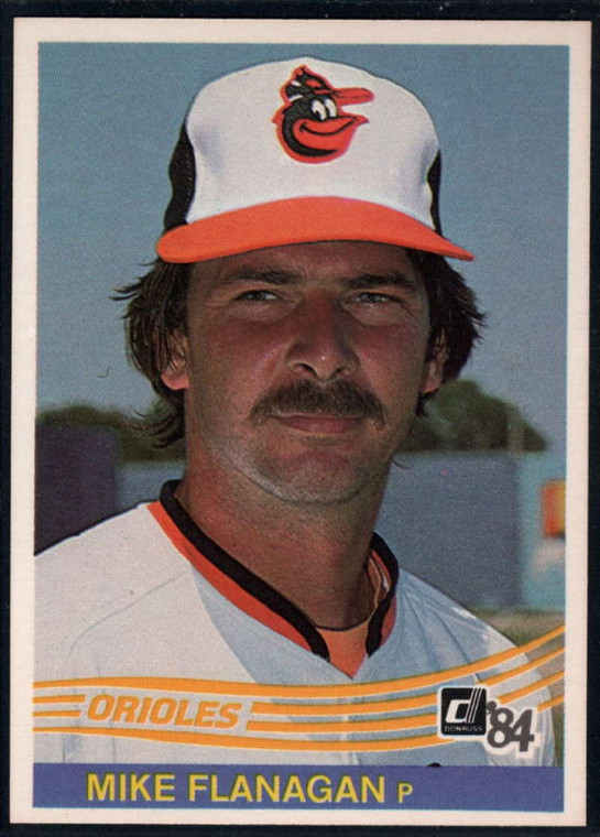 1984 Donruss #169 Mike Flanagan VG Baltimore Orioles 