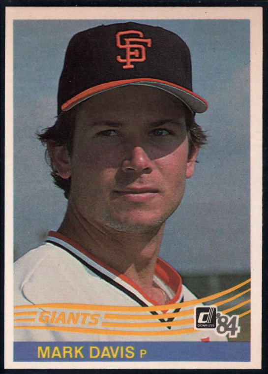 1984 Donruss #201 Mark Davis VG San Francisco Giants 