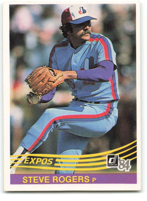 1984 Donruss #219 Steve Rogers VG Montreal Expos 