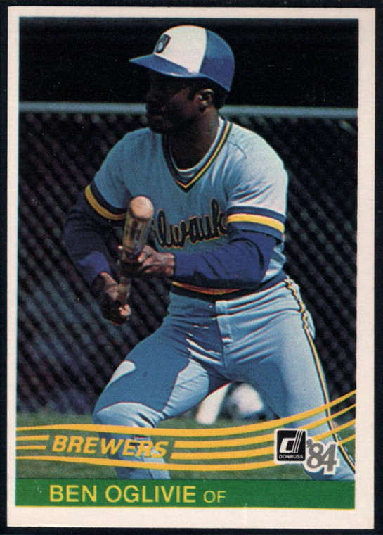 1984 Donruss #229 Ben Oglivie VG Milwaukee Brewers 