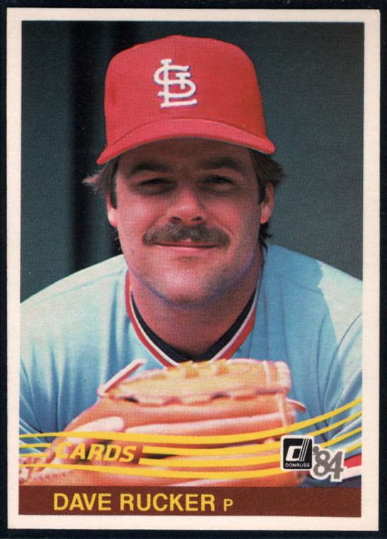 1984 Donruss #260 Dave Rucker VG St. Louis Cardinals 