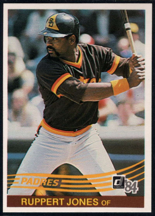 SOLD 33527 1984 Donruss #261 Ruppert Jones VG San Diego Padres 