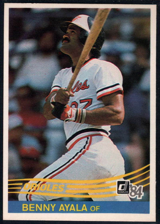 1984 Donruss #270 Benny Ayala VG Baltimore Orioles 