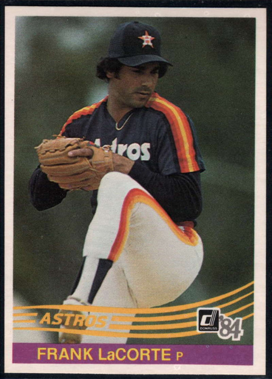 1984 Donruss #283 Frank LaCorte VG Houston Astros 
