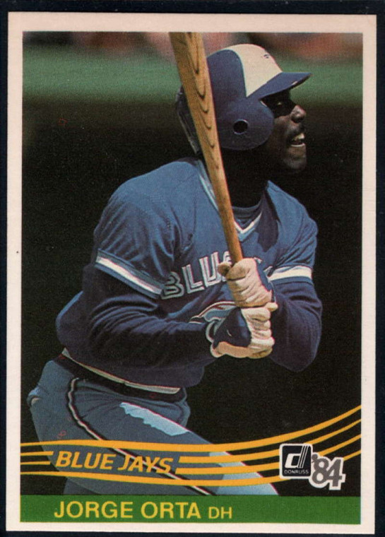 1984 Donruss #317 Jorge Orta VG Toronto Blue Jays 