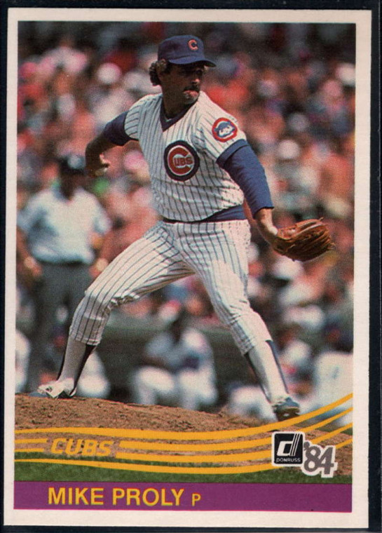 1984 Donruss #320 Mike Proly VG Chicago Cubs 