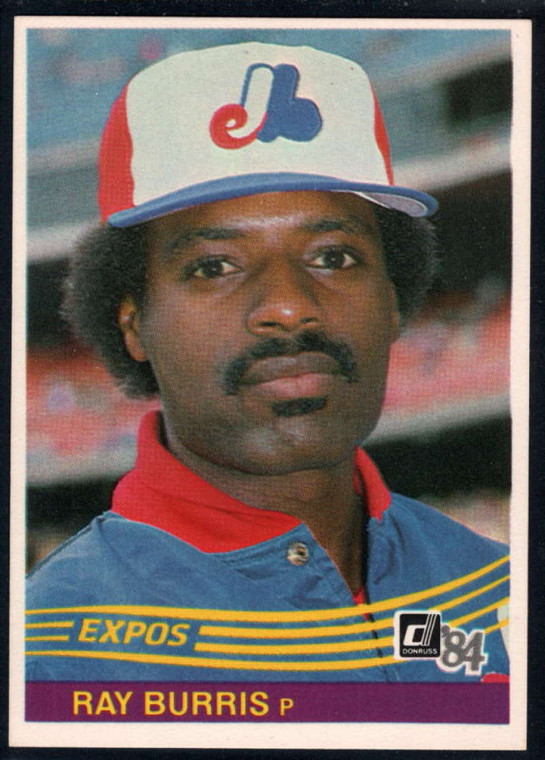 SOLD 33597 1984 Donruss #331 Ray Burris VG Montreal Expos 
