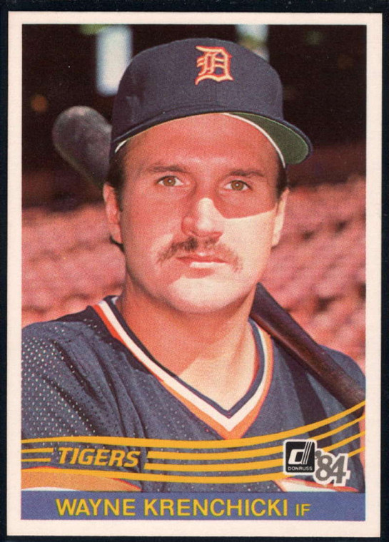 1984 Donruss #334 Wayne Krenchicki VG Detroit Tigers 