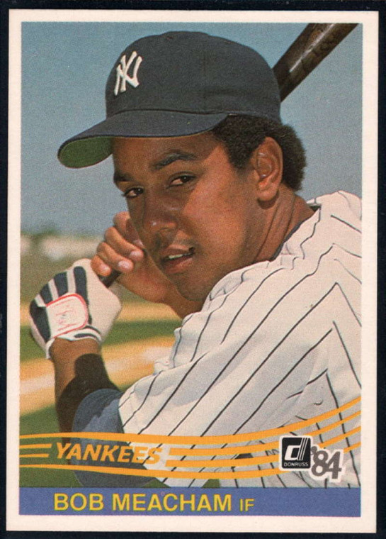 1984 Donruss #336 Bobby Meacham VG RC Rookie New York Yankees 
