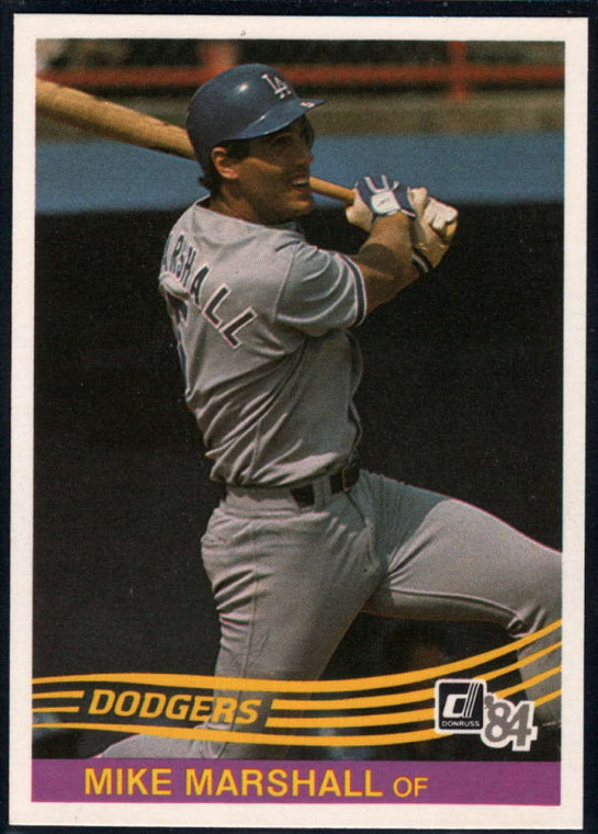 1984 Donruss #348 Mike Marshall VG Los Angeles Dodgers 