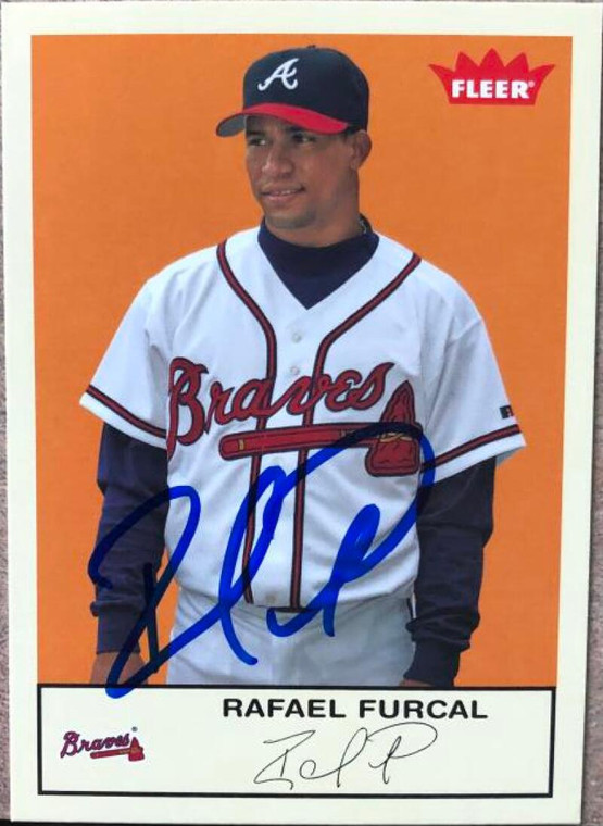 Rafael Furcal Autographed 2005 Fleer Tradition #287