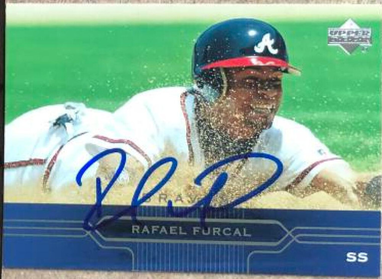 Rafael Furcal Autographed 2005 Upper Deck #21