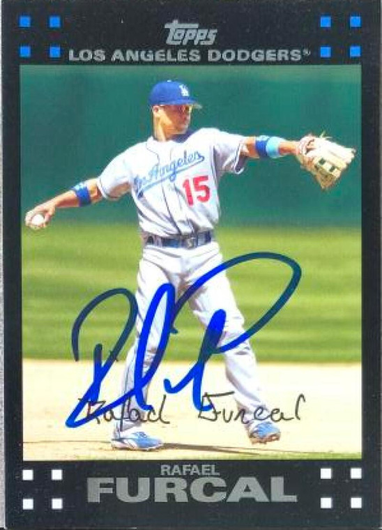 Rafael Furcal Autographed 2007 Topps #95