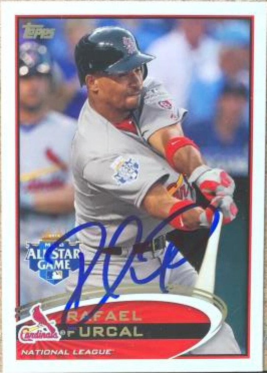 SOLD 104648 Rafael Furcal Autographed 2012 Topps Update #US75