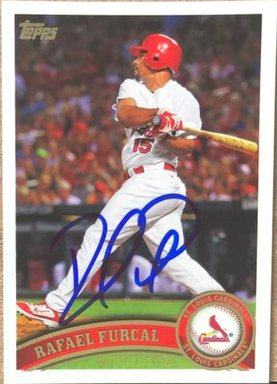 Rafael Furcal Autographed 2011 Topps Update #US86