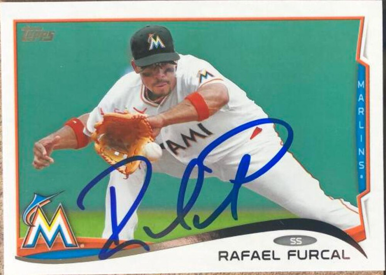 Rafael Furcal Autographed 2014 Topps #506