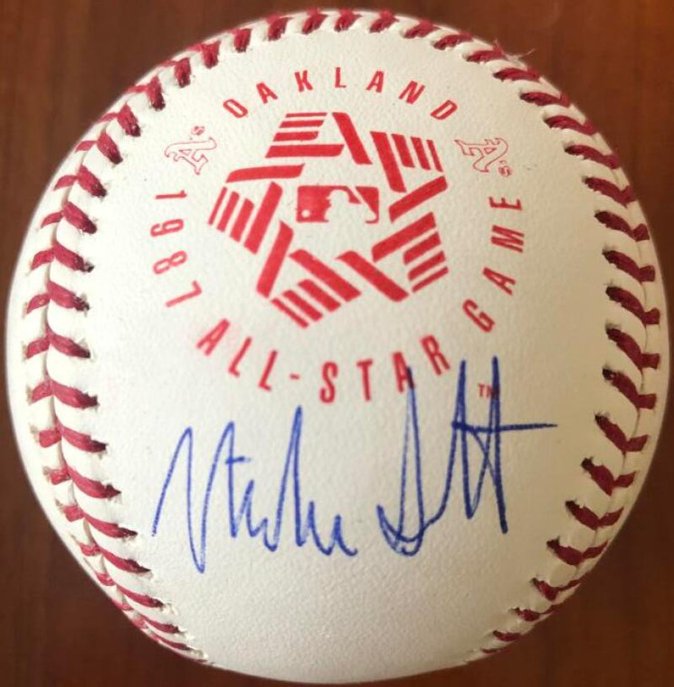 Mike Scott Autographed 1987 All-Star Game Baseball 