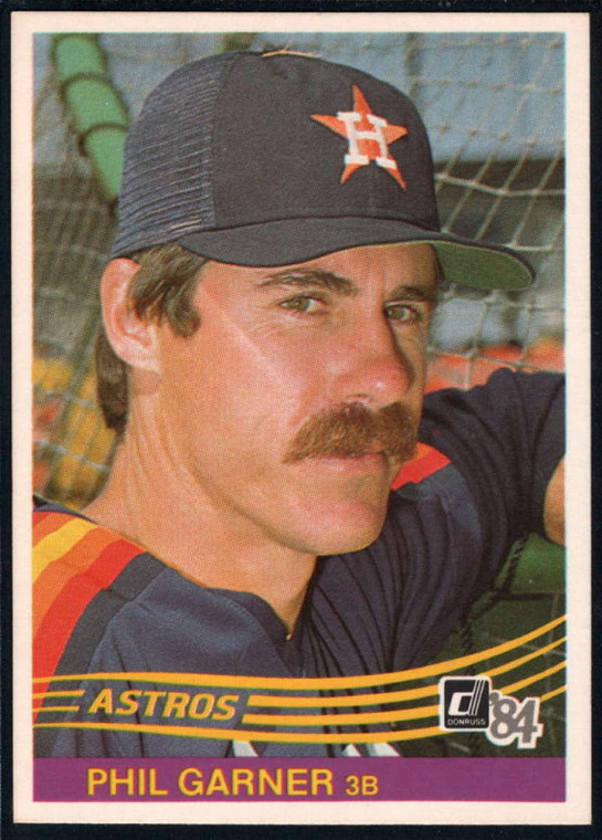 1984 Donruss #354 Phil Garner VG Houston Astros 