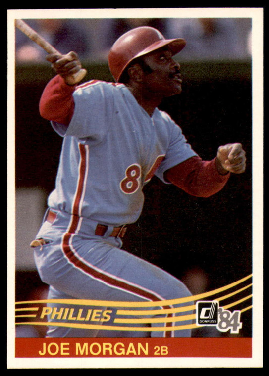 1984 Donruss #355 Joe Morgan VG Philadelphia Phillies 