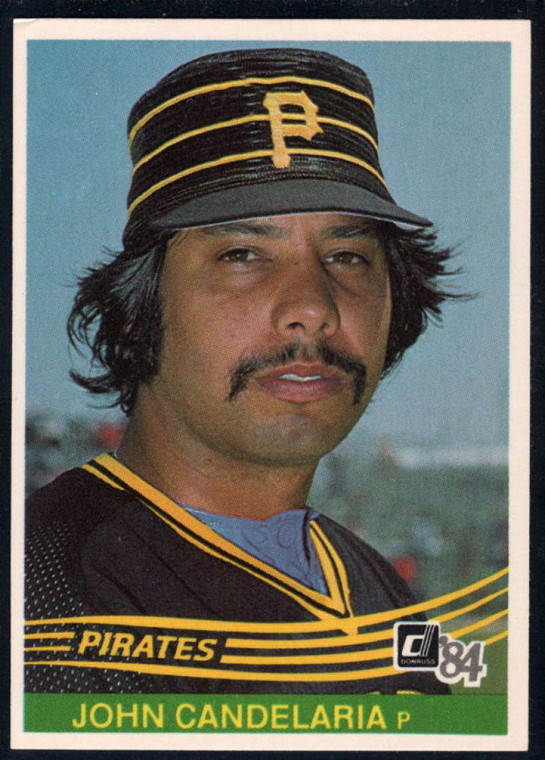 1984 Donruss #357 John Candelaria VG Pittsburgh Pirates 