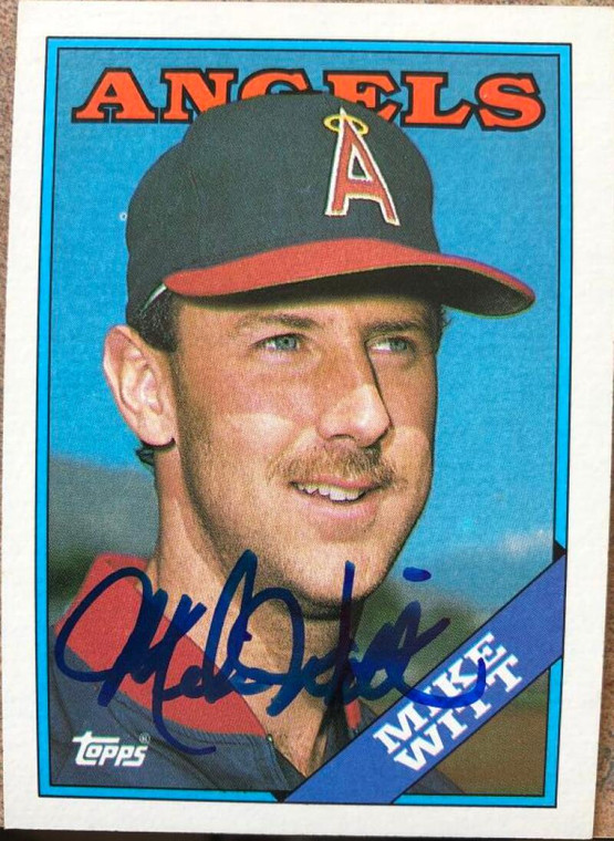 Mike Witt Autographed 1988 Topps #270