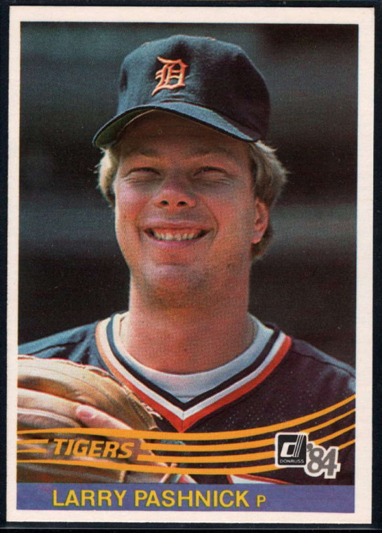 SOLD 33660 1984 Donruss #394 Larry Pashnick VG Detroit Tigers 