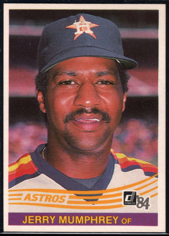 1984 Donruss #426 Jerry Mumphrey VG Houston Astros 