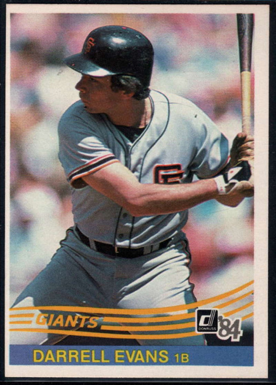 1984 Donruss #431 Darrell Evans VG San Francisco Giants 