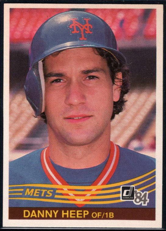 1984 Donruss #434 Danny Heep VG New York Mets 