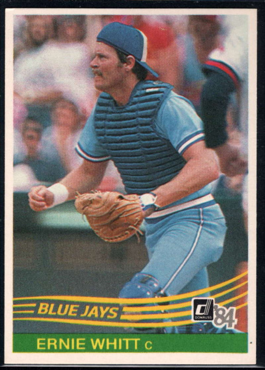 1984 Donruss #437 Ernie Whitt VG Toronto Blue Jays 