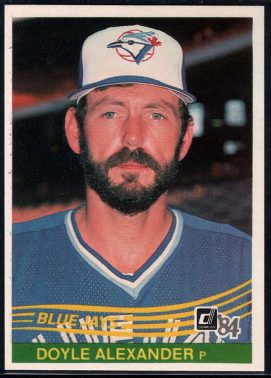 1984 Donruss #439 Doyle Alexander VG Toronto Blue Jays 