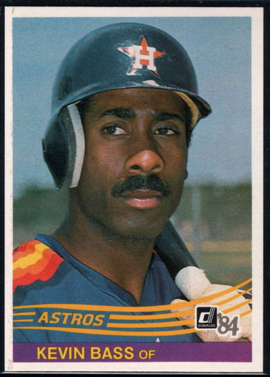 1984 Donruss #450 Kevin Bass VG Houston Astros 