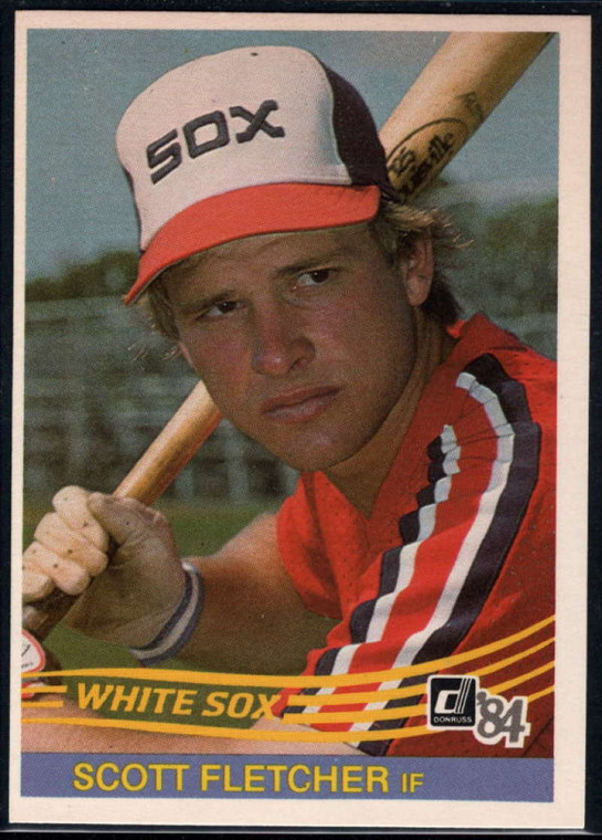 1984 Donruss #452 Scott Fletcher VG Chicago White Sox 