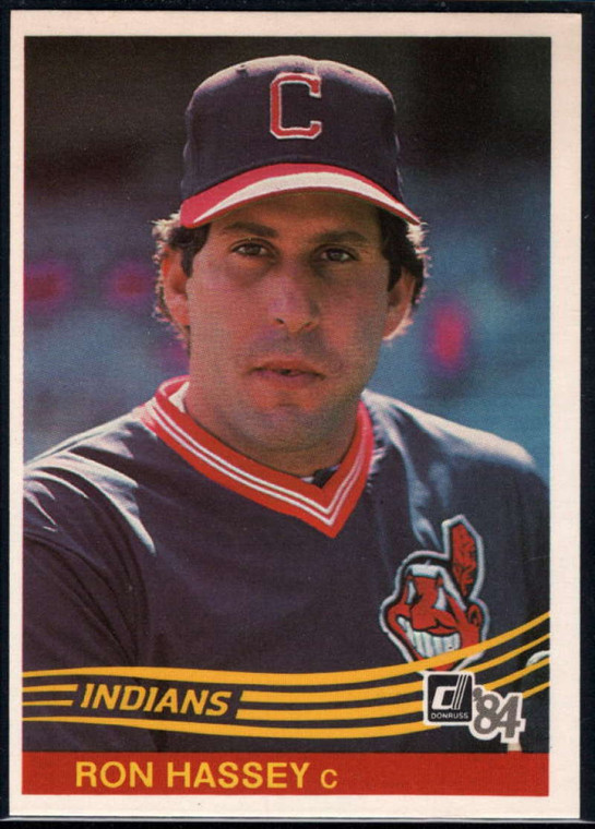 1984 Donruss #460 Ron Hassey VG Cleveland Indians 