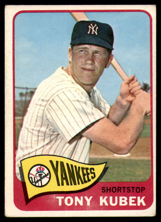 1965 Topps #65 Tony Kubek VG  New York Yankees 