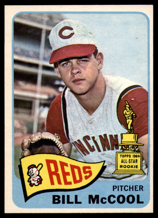 1965 Topps #18 Bill McCool VG  Cincinnati Reds 