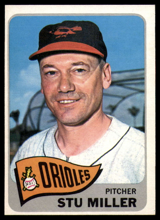 1965 Topps #499 Stu Miller VG  Baltimore Orioles 