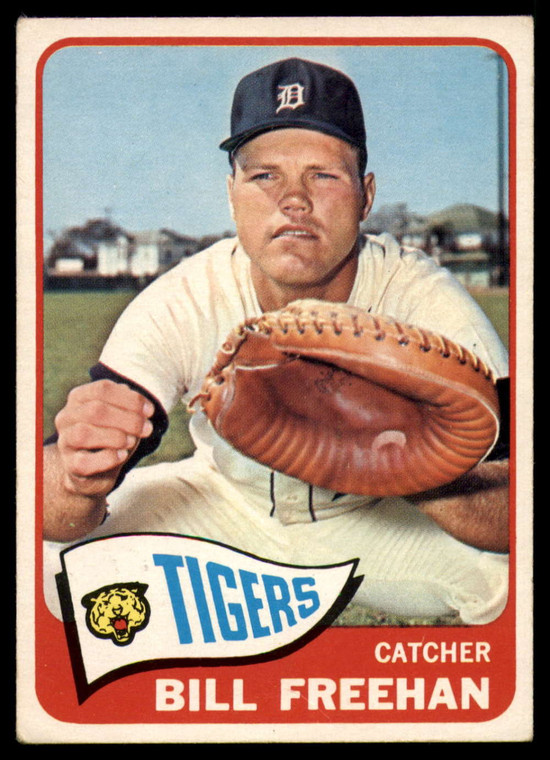 SOLD 105232 1965 Topps #390 Bill Freehan VG  Detroit Tigers 