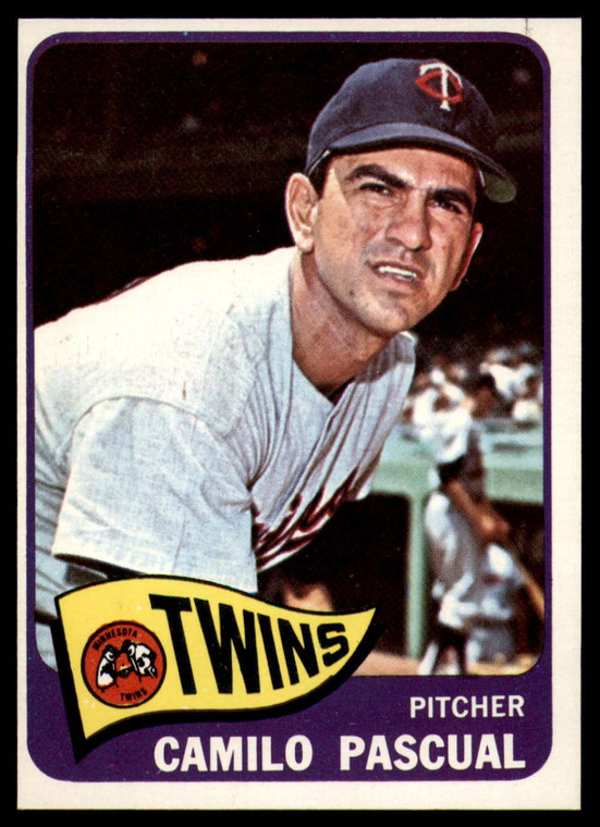 1965 Topps #255 Camilo Pascual VG  Minnesota Twins 