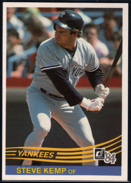 1984 Donruss #469 Steve Kemp VG New York Yankees 