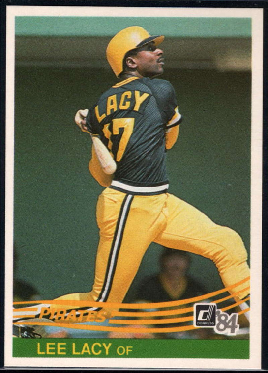 1984 Donruss #479 Lee Lacy VG Pittsburgh Pirates 